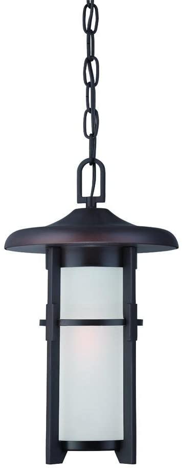 Alico Lighting 9366ABZ Acclaim Lighting Architectural Bronze Finished Outdoor Pendant with Frosted Glass Shades