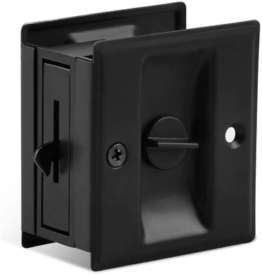 Cerradura de privacidad para puerta empotrada US10B/640 - Bronce aceitado