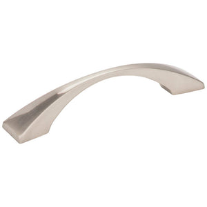 96 mm Center-to-Center Satin Nickel Square Glendale Cabinet Pull #525-96SN