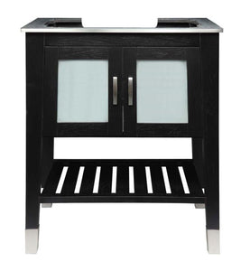 Decolav 5264-BKA Briana 30" Bathroom Vanity without Countertop in Black Ash (For Sale In Store Only)