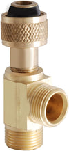 LDR Industries 537 7066 Low Lead Shut Off Stop Tee 3/8" Compression x 3/8" Compression x 3/8" Stop