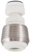 LDR Industries 550 2180SS Aireador macho/hembra giratorio ajustable, acero inoxidable