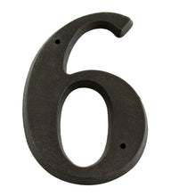 Load image into Gallery viewer, BHP Textured Plastic 5&quot; (128mm) House Number - (Black)