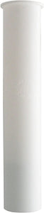 LDR Industries 506 6203 - Cola de fregadero con brida de PVC para conectar el fregadero al desagüe, 1-1/2" x 8"