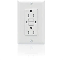 Load image into Gallery viewer, GFCI 15a Tamper Proof Self-Test Electrical Outlet Wall Receptacle UL943