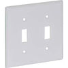 Two Gang Wall Switch Wall Plate – Standard