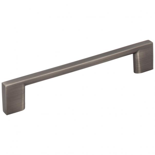 128 mm Center-to-Center Brushed Pewter Square Sutton Cabinet Bar Pull #635-128BNBDL