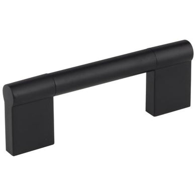 96 MM CENTER-TO-CENTER MATTE BLACK KNOX CABINET BAR PULL #645-96MB