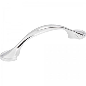 3" CENTER-TO-CENTER POLISHED CHROME WATERVALE CABINET PULL #647-3PC