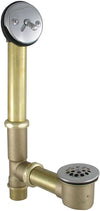 LDR 018 0020 Desagüe de desagüe y desbordamiento con palanca de viaje, 1 1/2", cromado