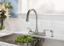 Load image into Gallery viewer, Wasserman 23157143 - Hybrid Metal Deck Faucet Double Handle w. Spray
