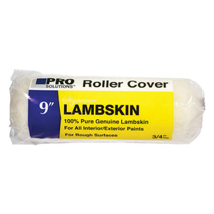 9″ x 3/4″ Nap Pro Solutions 30075 Signature, Lambskin Roller Cover