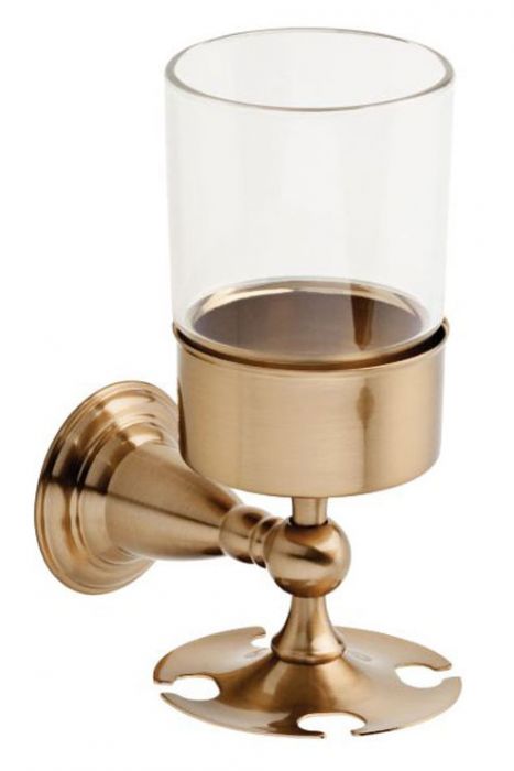 Delta 75056 Toothbrush And Cup Holder Victorian Collection Champagne Bronze