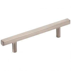 96 mm Center-to-Center Satin Nickel Square Dominique Cabinet Bar Pull #845-96SN