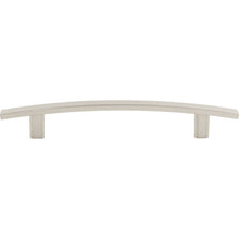 Load image into Gallery viewer, 128 mm Center-to-Center Satin Nickel Square Thatcher Cabinet Bar Pull #859-128SN