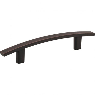 96 mm Center-to-Center Brushed Oil Rubbed Bronze Square Thatcher Cabinet Bar Pull 859-96DBAC