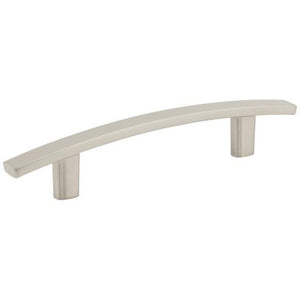 96 MM CENTER-TO-CENTER SATIN NICKEL SQUARE THATCHER CABINET BAR PULL #859-96SN