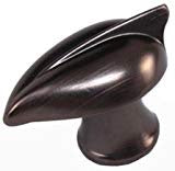 allen + roth #D2580-37.6ORBL5D - 1-1/2 in. (38mm) Oval Cabinet Knob - Oil-Rubbed Bronze