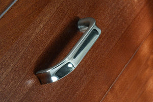 allen + roth #D2581-76.2SNH - 3 in. (76mm) Center-to-Center Bar Cabinet Pull, Nickel/Brushed Nickel