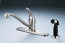 Load image into Gallery viewer, 12-5239 SN 1HDL KITCHEN FAUCET w/sprayer