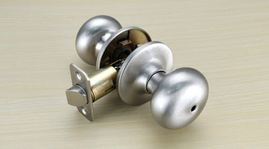 Perillas de puerta de níquel satinado Jackson (haga clic en la imagen ☝ para ver las variantes de este modelo)