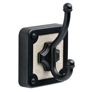 Liberty Coat and Hat Hook Linen and Soft Iron B26108Z-SLF-C