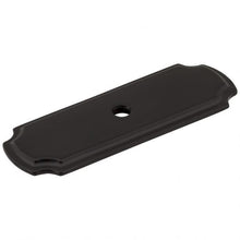 Load image into Gallery viewer, 2-13/16&quot; Matte Black Knob Backplate