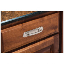 Load image into Gallery viewer, 6-1/8&quot; O.L. (96 mm Center-to-Center) Brushed Oil Rubbed Bronze Pull Backplate