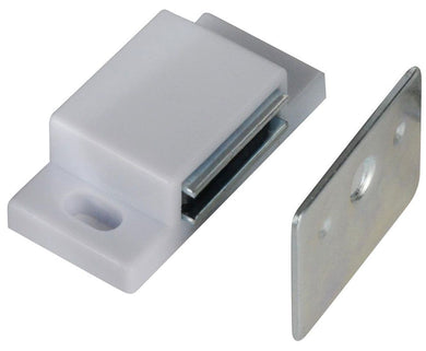 Richelieu #AP52030U - Magnetic Cabinet Catch - White - 10 Pack
