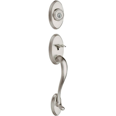 Society Brass Handleset 884 LIP 15A RCL RCS LPBD, Antique Nickel #98840-103