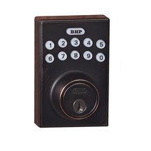 Load image into Gallery viewer, BHP - ELECTRONIC DEADBOLT, DARK BRONZE #EL20611DB