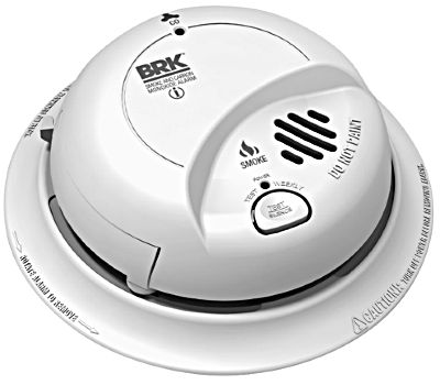 First Alert  Brk Hardwired Combination Smoke and Carbon Monoxide Detector