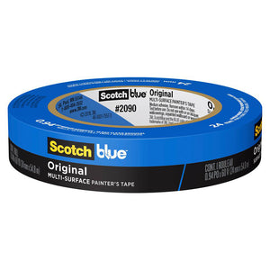 ScotchBlue  .94" x 60 Yds 3M 2090-24NC Blue Original Multi-Surface Painter's Tape