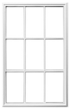 Load image into Gallery viewer, 22-in x 36-in Clear Front Half Door Glass Inserts With Grid Over Glass 9 - Lite (&quot;For Sale In Store Only&quot;)