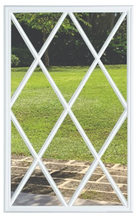 Load image into Gallery viewer, 22-in x 36-in Clear Front Half Door Glass Inserts With Grid Over Glass 12 - Lite (&quot;For Sale In Store Only&quot;)
