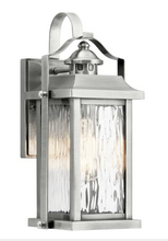 Load image into Gallery viewer, Kichler  Linford 1-Light 13.75-in Antique Brushed Aluminum Outdoor Wall Light #1286310