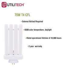 Load image into Gallery viewer, Utilitech  CFL 75-Watt EQ T5 Daylight Flood CFL Light Bulb