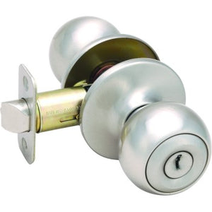 Helena Satin Nickel Door Knobs (Click on Picture ☝to See Variants of this Model)