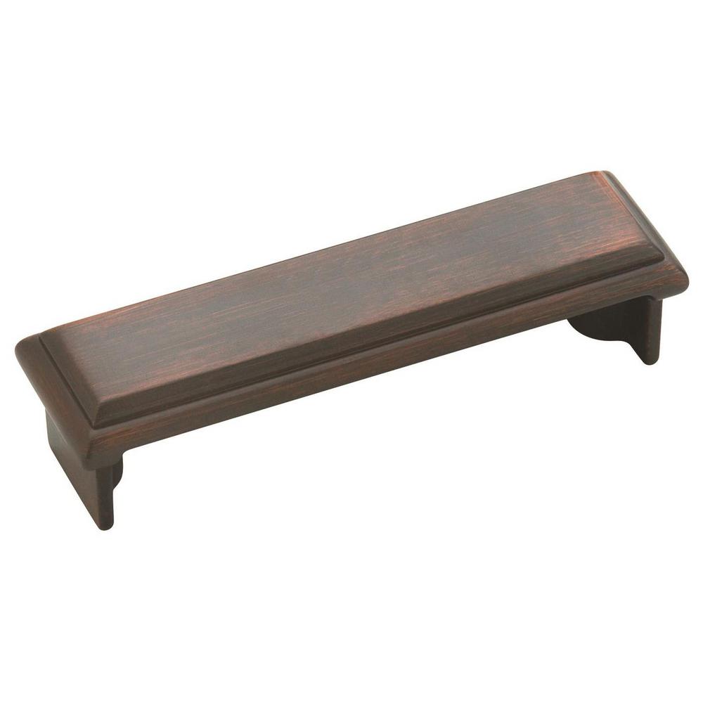 Manor 3 in (76 mm) Center-to-Center Oil-Rubbed Bronze Cabinet Drawer Cup Pull #BP26130-ORB