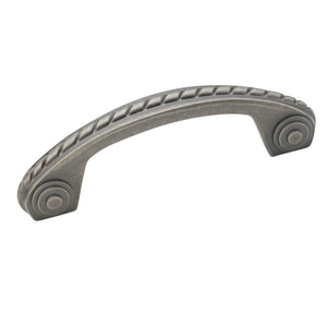 Allison Value 3 in (76 mm) Center-to-Center Weathered Nickel Cabinet Drawer Pull