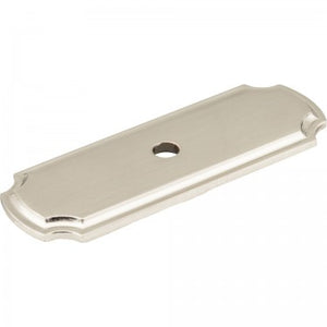 2-13/16" SATIN NICKEL KNOB BACKPLATE #B812-SN