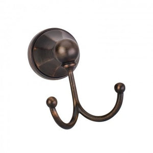 NEWBURY BRUSHED OIL RUBBED BRONZE DOUBLE ROBE HOOK