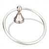 Newbury Satin Nickel Towel Ring