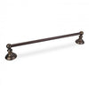 Toallero de barra individual Fairview de 18", bronce frotado con aceite cepillado, BHE5-03DBAC