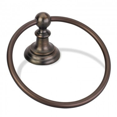 FAIRVIEW BRUSHED OIL RUBBED BRONZE TOWEL RING
