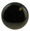Perilla Garrett de cromo negro brillante pesado P50154C-BL-C