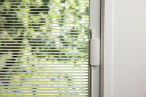 22-in x 36-in Clear Front Half Door Glass Inserts With Mini Blinds Between Glass ("For Sale In Store Only")