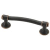 Brainerd Nautical 3-in Center to Center Bronze with Copper Highlights Arch Bar Drawer Pulls #P18639V-VBC-C