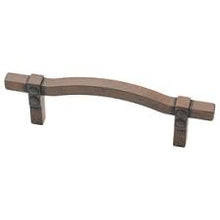 Load image into Gallery viewer, P65173W-RI 3 1/2&quot; Curved Rusted Iron Cabinet Drawer Pull #P65173W-RI