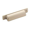 Amerock BP53715-G10 Rochdale Tirador de copa de gabinete de níquel satinado de centro a centro de 3" (76 mm)